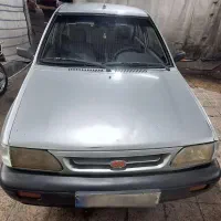 پراید ۸۷ بی رنگ دوگانه همه چی بشرط