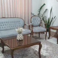 مبل هشت نفره با میز و عسلی
