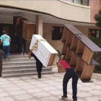 کارگر حمل جابجایی اثاث منزل لوازم کالا باربری