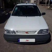 پراید مدل ۹۲ بی رنگ استثنایی ماشین  سالم