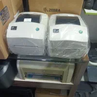 لیبل پرینتر 888zebra ریبون خور در حد نو با گارانتی
