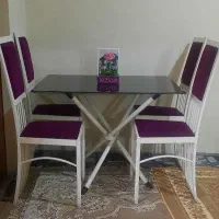 میزوصندلی غذاخوری فلزی