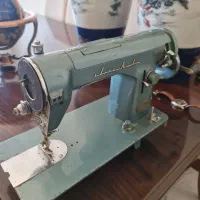 چرخ خیاطی آنتیک JUKI ژاپن کلکسیونی تمام فلزی