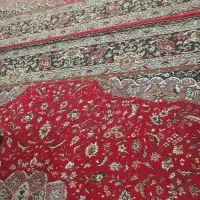 دو تخته فرش ماشینی ۳×۴ کارکرده