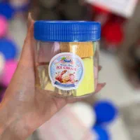بستنی خشک و میوه پفکی