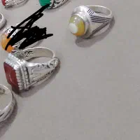 انگشترنقره معاوضه بازنجیر نقره دارم