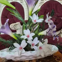 گل و گلدان مصنوعی