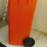 سطل زباله درب وچرخدار