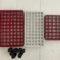 کتابخانه و قفسه مشبک فلزی