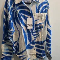 شومیز لینن زارا