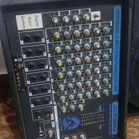 3 تا باند یه میکسر اکو میکروفن سه تا پایه باند