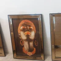 تابلو ۳ تیکه آینه ای