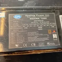 پاور ۱۲۰۰وات واقعی /تست سلامت خازن ها انجام شده