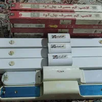 لامپ مهتابی و کلید و پریز برق