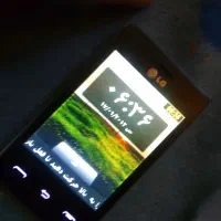 گوشی  ال جی سالم دوسیم کارت رم خور لمسی