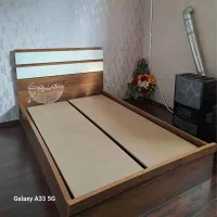 تخت/سرویسخواب یک و نیم نفره مدلNIRVANA / ماکان چوب