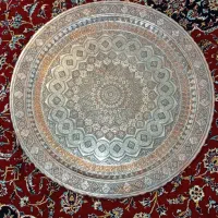سینی کنده کاری شده وسینی شناسنامه دار