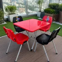 صندلی  پلاستیکی میز ناهارخوری