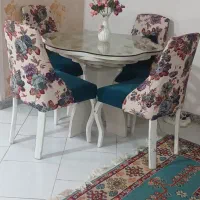 میز صندلی غذاخوری در حد نو