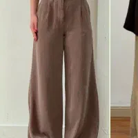 شلوار سیلک ریزشی