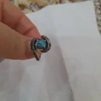 انگشترنگین  فیروزه اصل