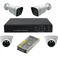 پک ۴ دوربین مداربسته با کلیه متعلقات