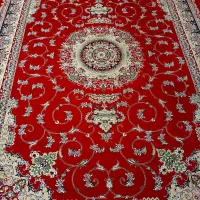 یک جفت فرش ۶متری فوق العاده ضخیم کم کارکرد حدنو