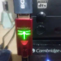 دک و آمپ هدفون دراگون فلای رد Dragonfly Red