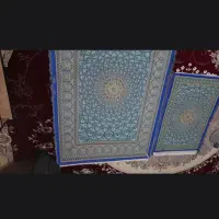 فرش ابریشم ذرع نیم و ۶۰ در ۹۰