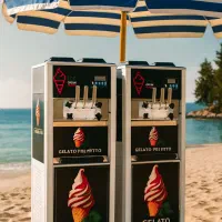 ماشین بستنی ساز قیفی براوو