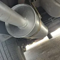 منبع اگزوز 220 بنزی گالوانیزه. پژو سمند پارس