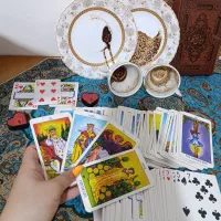 فال تاروت قهوه پاسور