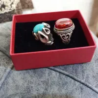 انگشتر نقره حراج