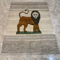 گبه فرش دستباف پرده شیراز
