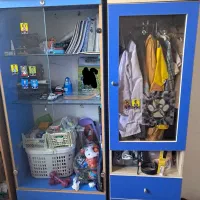 دوعدد کمد درآورد کودک مناسب لباس و اسباب بازی کودک
