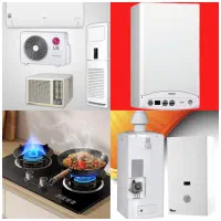 (تعمیرات)کولر آبگرمکن پکیج بخاری اجاق گاز در منزل
