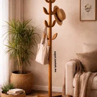 آویز لباس چوب لباسی طرح نارون