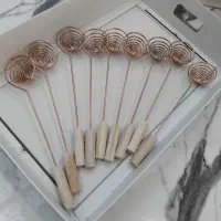 اسفند دوکن فنری مسی رنگ
