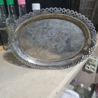 سینی برنجی قدیمی