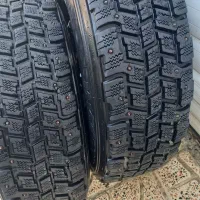 یه جفت رینگ و لاستیک یخ شکن خارجی ۱۷۵،۷۰،۱۴