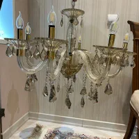 لوستر کریستال ۸ شاخه