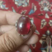انگشترنقره یاقوت سرخ