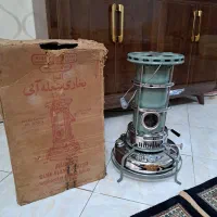 چراغ نفتی جکدار عالی نسب . خشک اکبند موزه ای