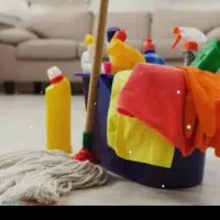 کارگر خانم برای نظافت