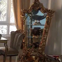 ویترین .. بوفه ورق طلا
