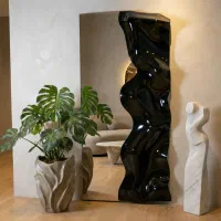 آینه قدی موج‌دار لوکس - ترند 2026 -قیمت کارخانه