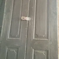 در چوبی عتیقه با قدمت ۱۵۰ ساله