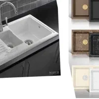 سینک طراحی مینیماال کیفیت و ماندگاری بالا