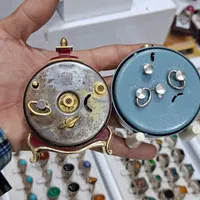 قوری مسی وست چای خوری وساعت رومیزی قدیمی|کلکسیون اشیاء عتیقه|بیرجند, |دیوار