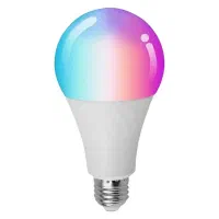 لامپ ال‌ای‌دی RGB پایه E27 مدل 18 وات با ریموت